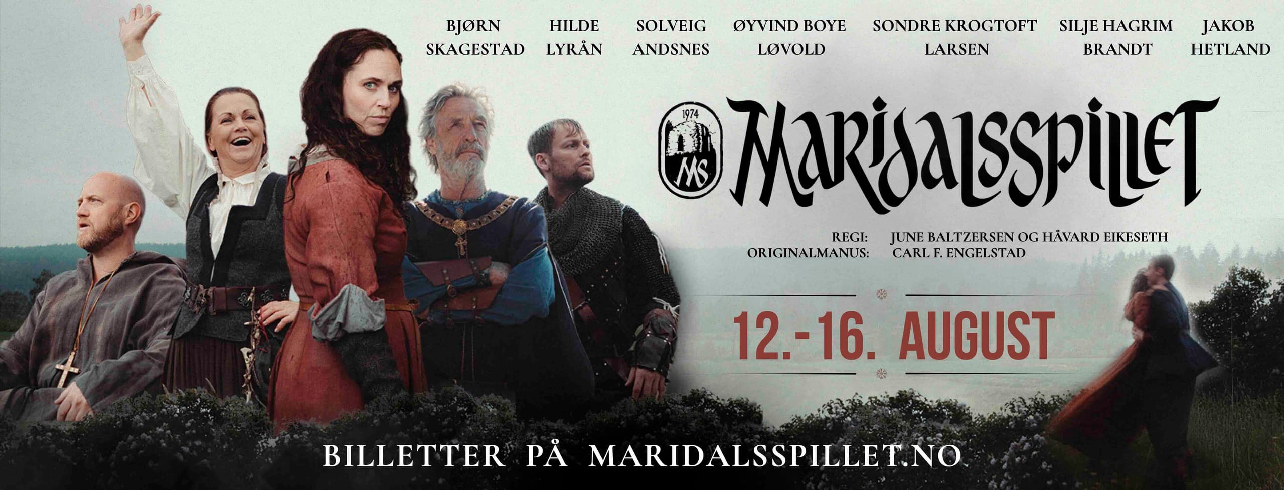 Maridalsspillet 2026 – Svartedauen musikal, 12.-16. august